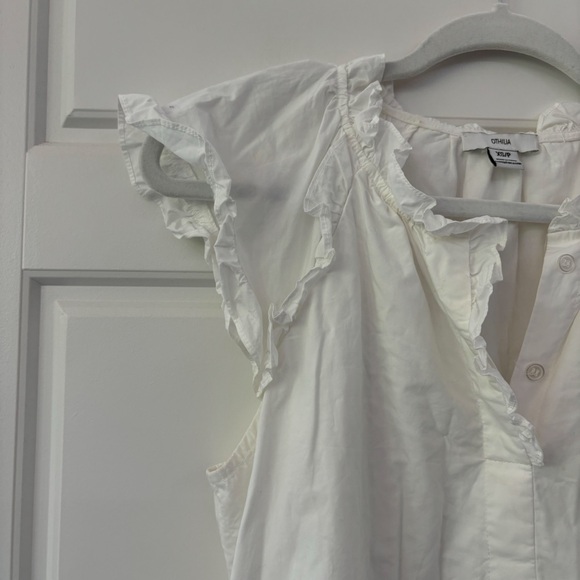 Othilia Anthropologie Gwyneth Ruffled Mini Dress - Picture 8 of 8